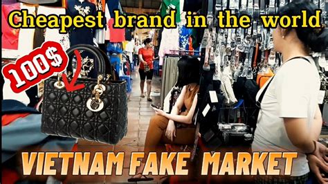 where do markets in vietnam buy fake clothes